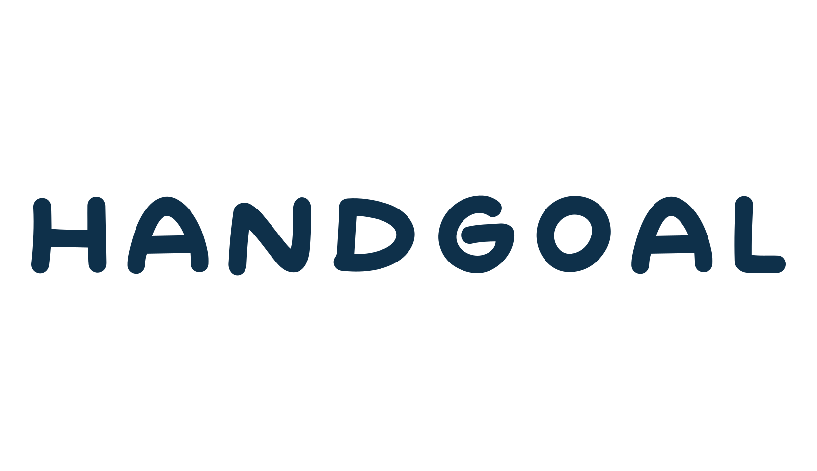 Handgoal, fancy cartoon decorative comic font preview