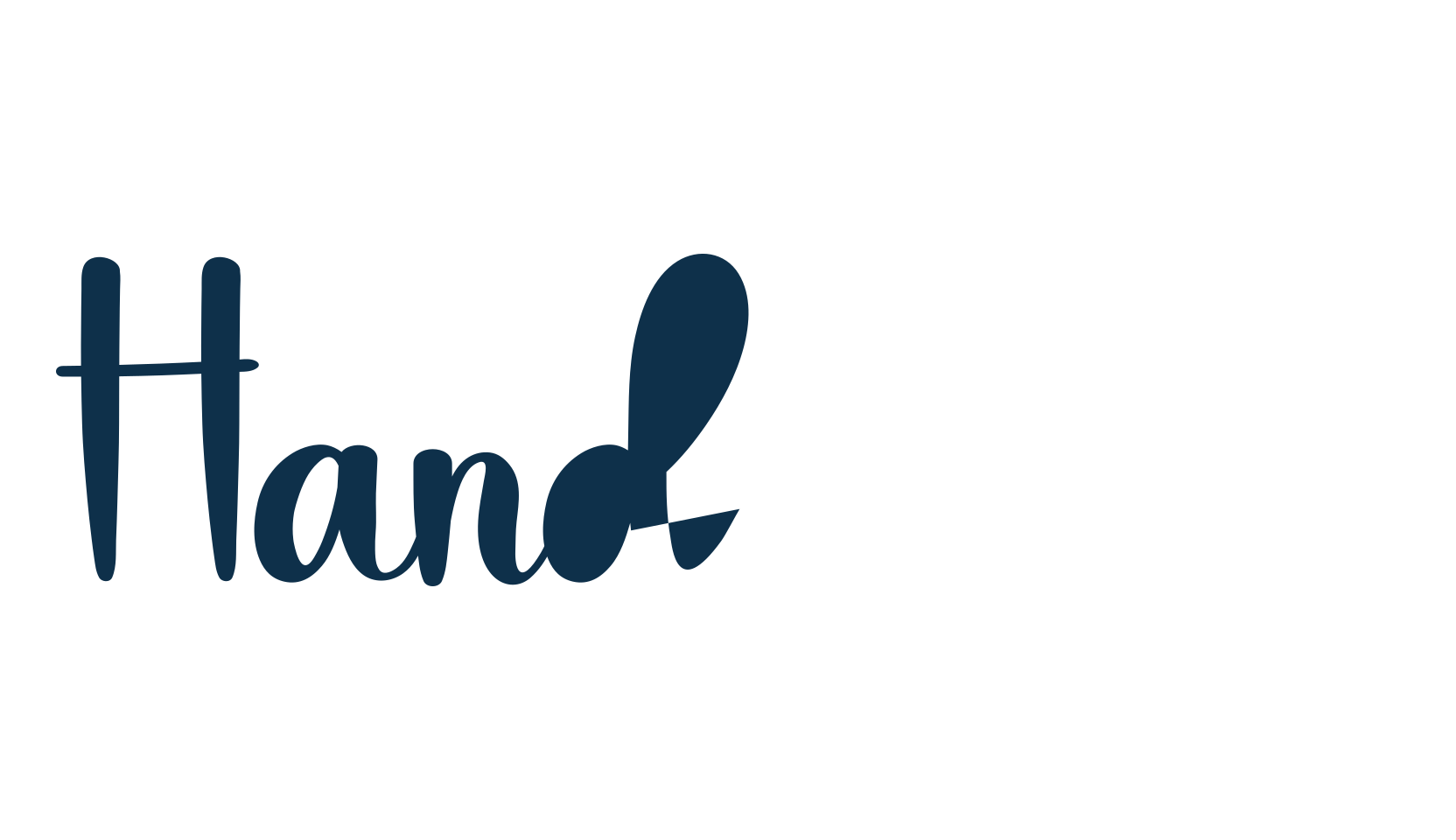 Handmade (handmade-15), various font preview