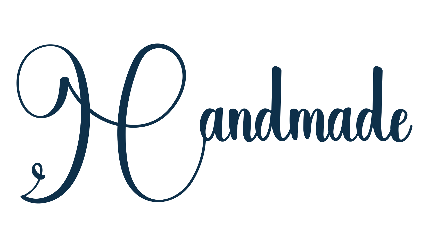 Handmade (handmade-16), script calligraphy fancy decorative font preview
