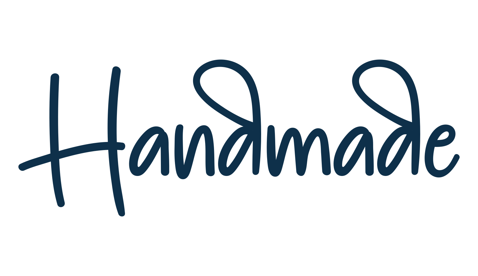 Handmade (handmade-18), script handwritten fancy decorative calligraphy font preview