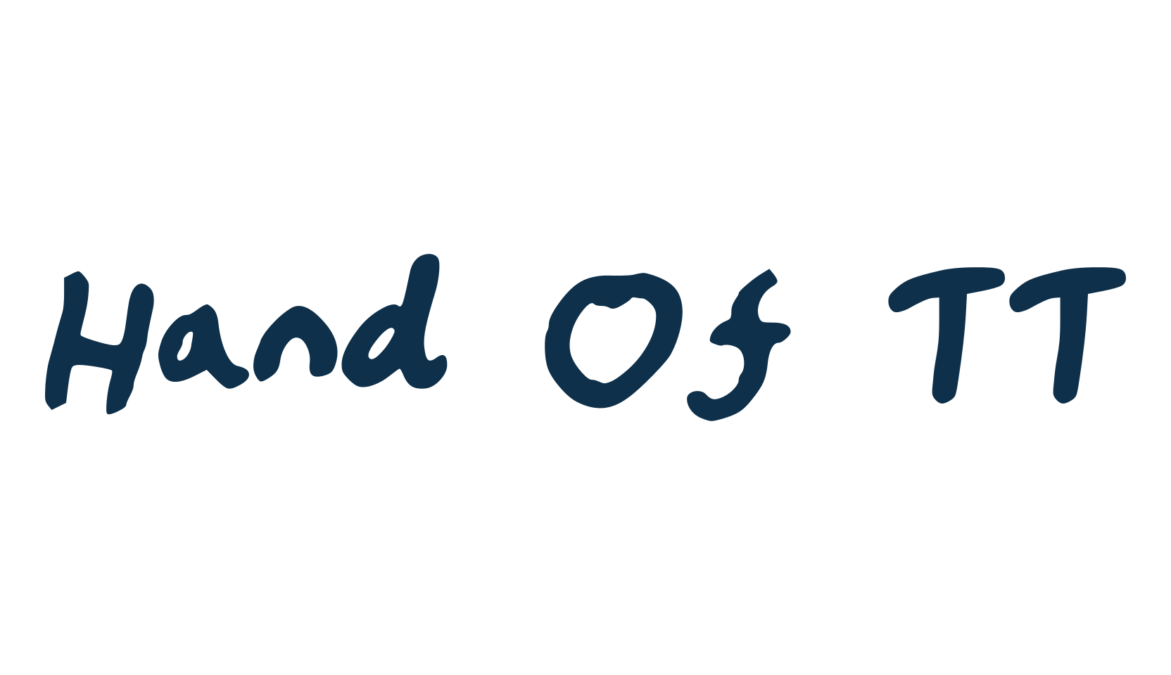 Hand Of TT, script handwritten fancy decorative calligraphy font preview