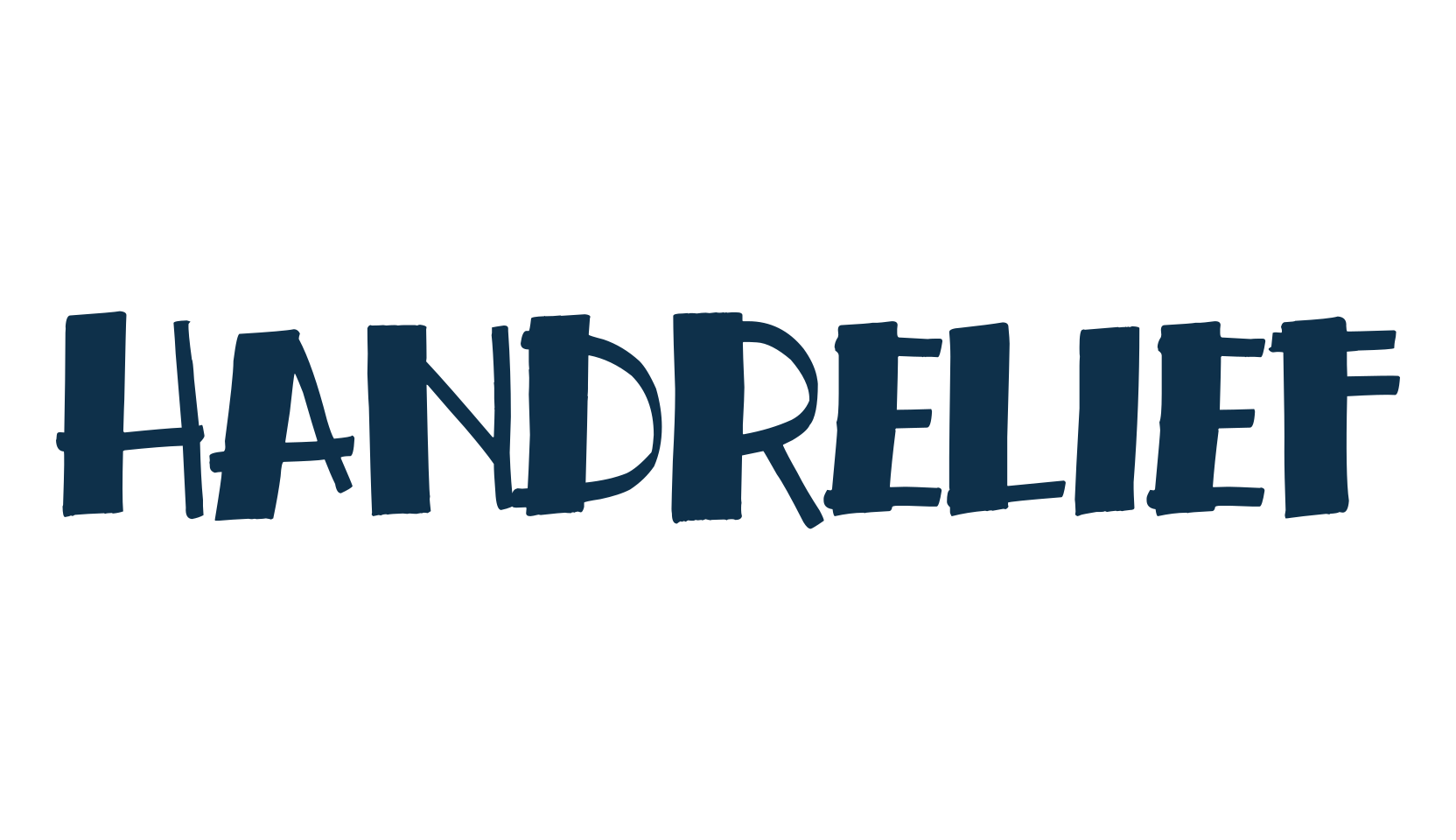 Handrelief, various font preview
