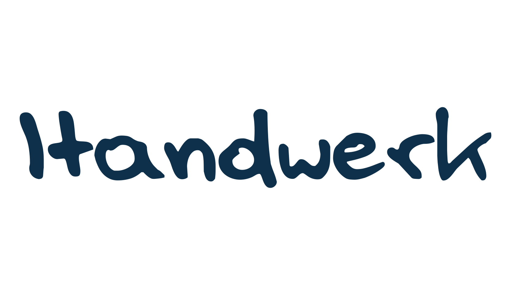 Handwerk, handwriting font preview