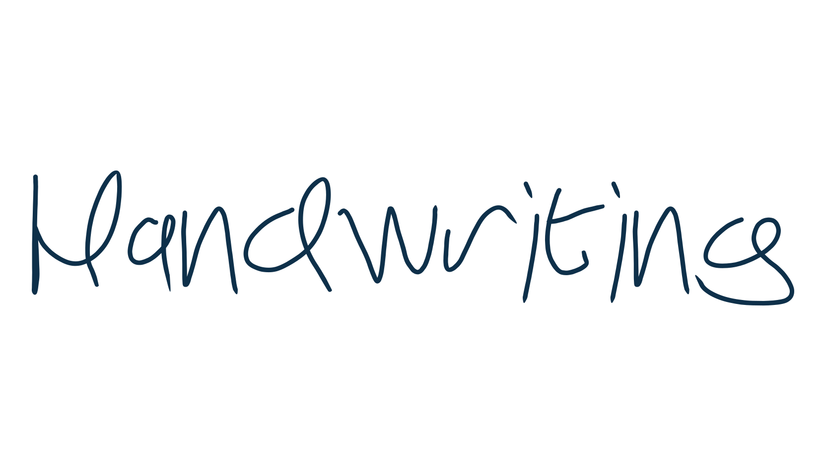 Handwriting (handwriting-8), handwriting font preview
