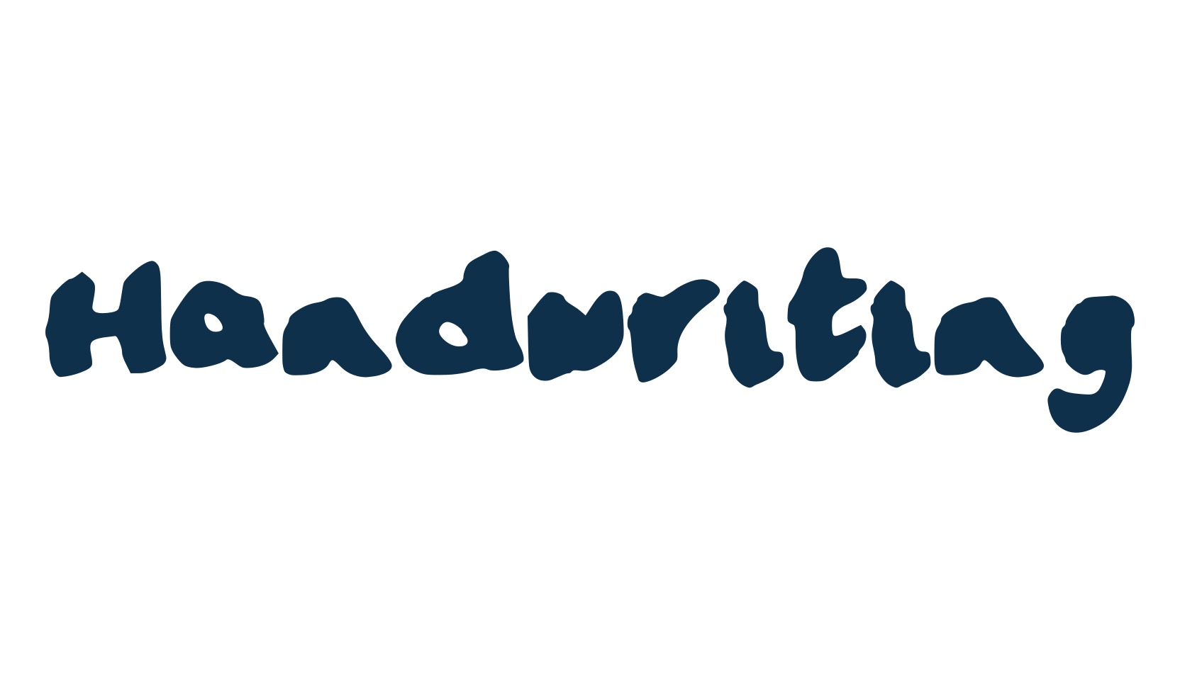 Handwriting (handwriting), handwriting font preview
