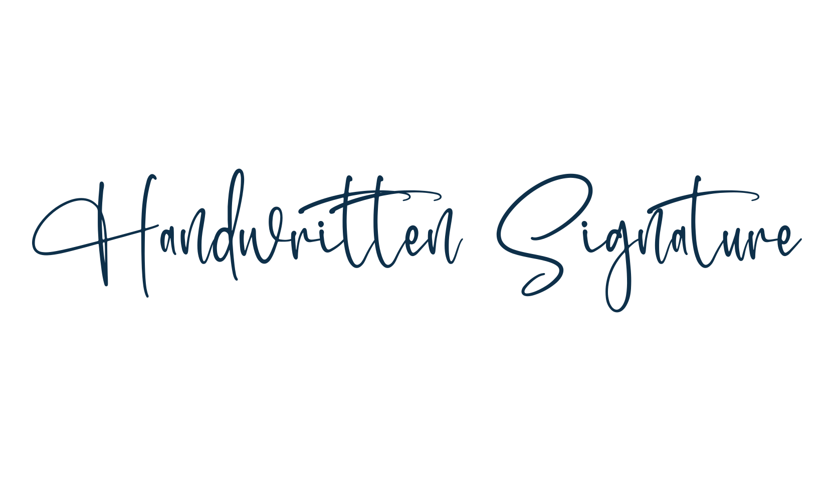 Handwritten Signature, script handwritten fancy decorative calligraphy font preview