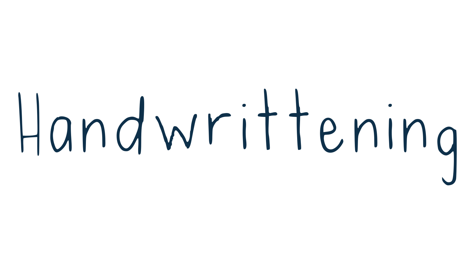 Handwrittening, script handwritten fancy decorative calligraphy font preview