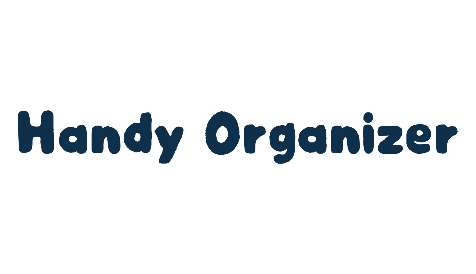 Handy Organizer, display market font preview