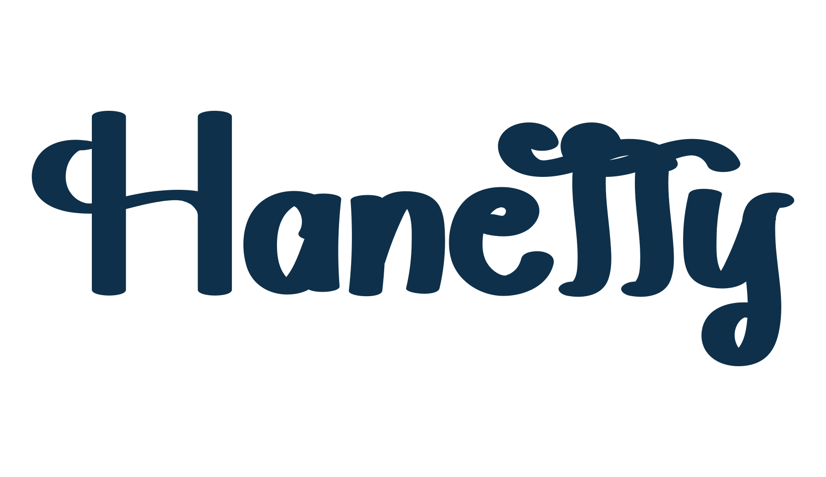 Hanetty, fancy decorative font preview