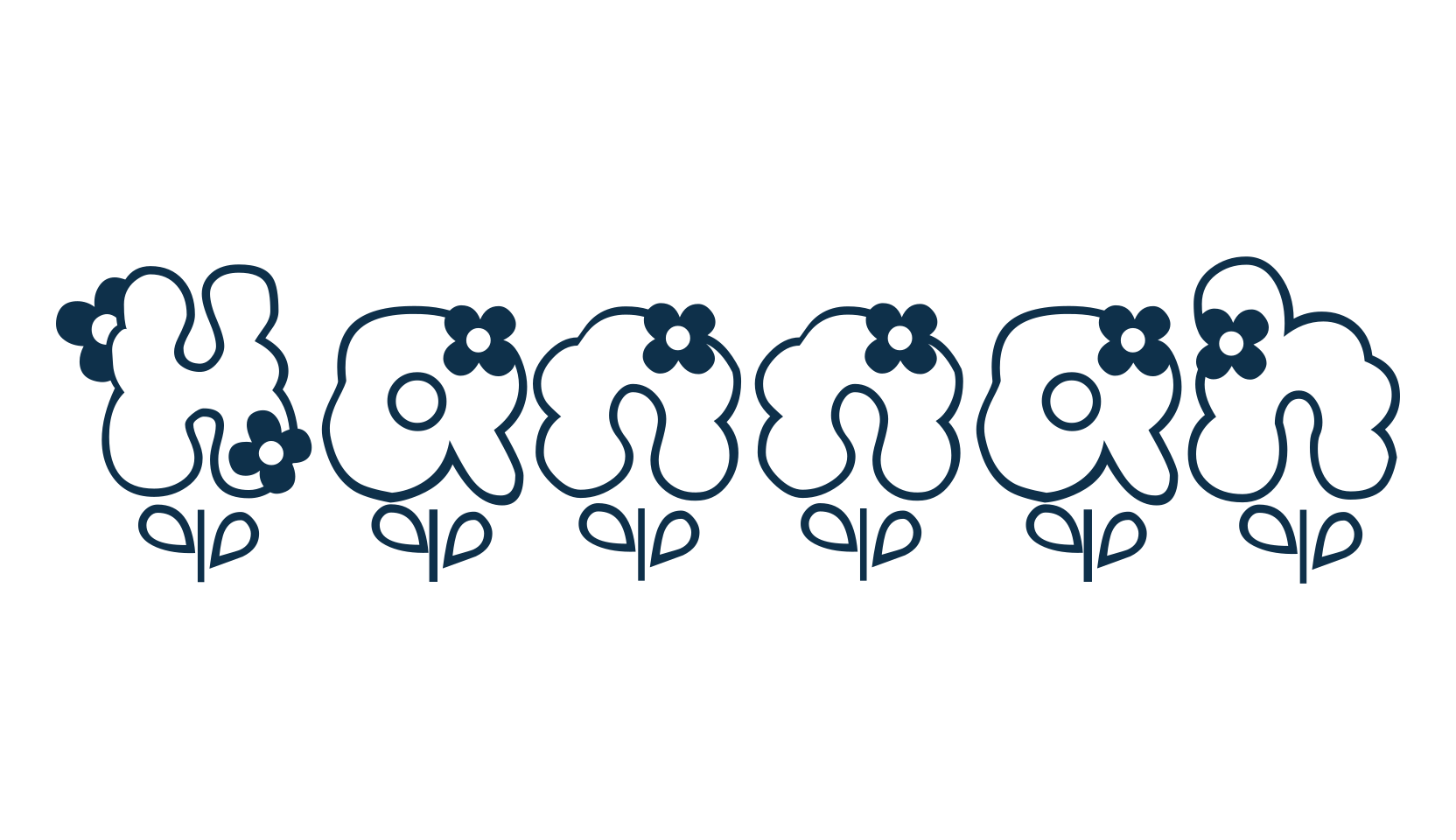 Hannah (hannah), decorative font preview
