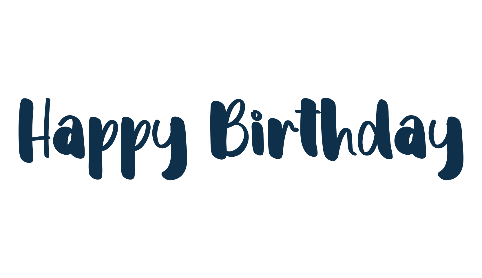 Happy Birthday (happy-birthday-15), fancy decorative font preview