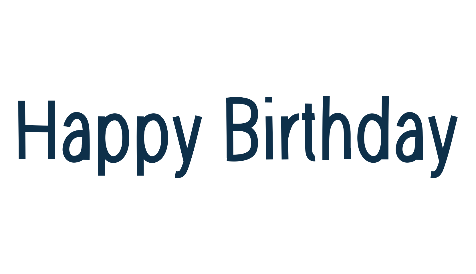 Happy Birthday (happy-birthday-6), fancy various decorative font preview