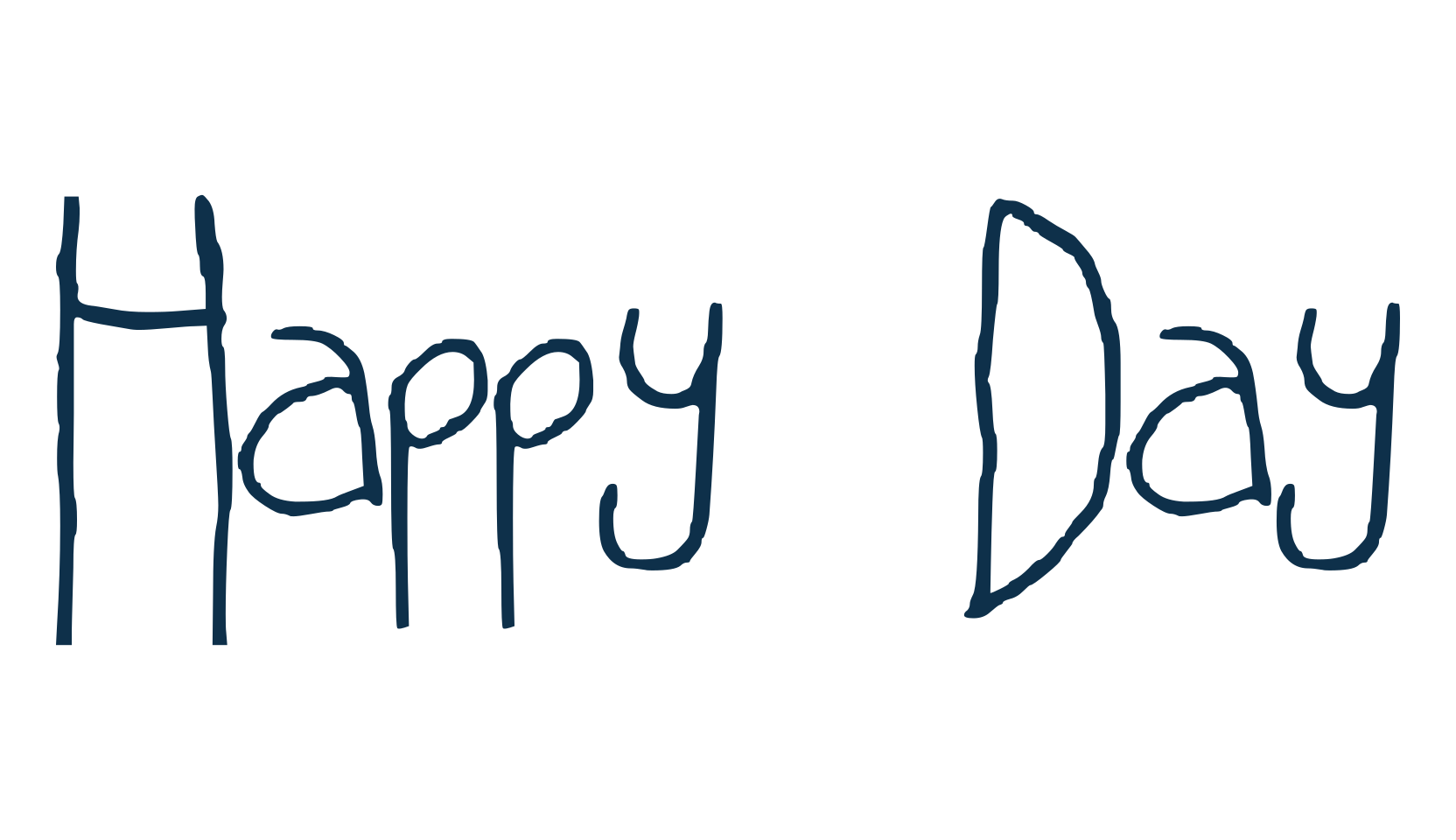Happy Day (happy-day-2), script handwritten fancy decorative calligraphy font preview