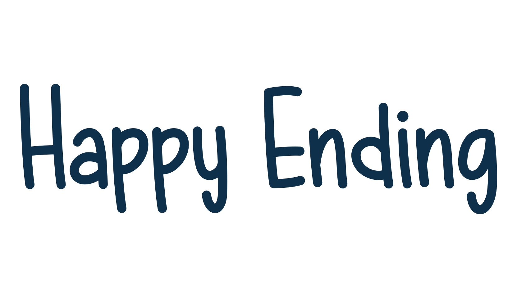 Happy Ending (happy-ending), script handwritten fancy decorative calligraphy font preview