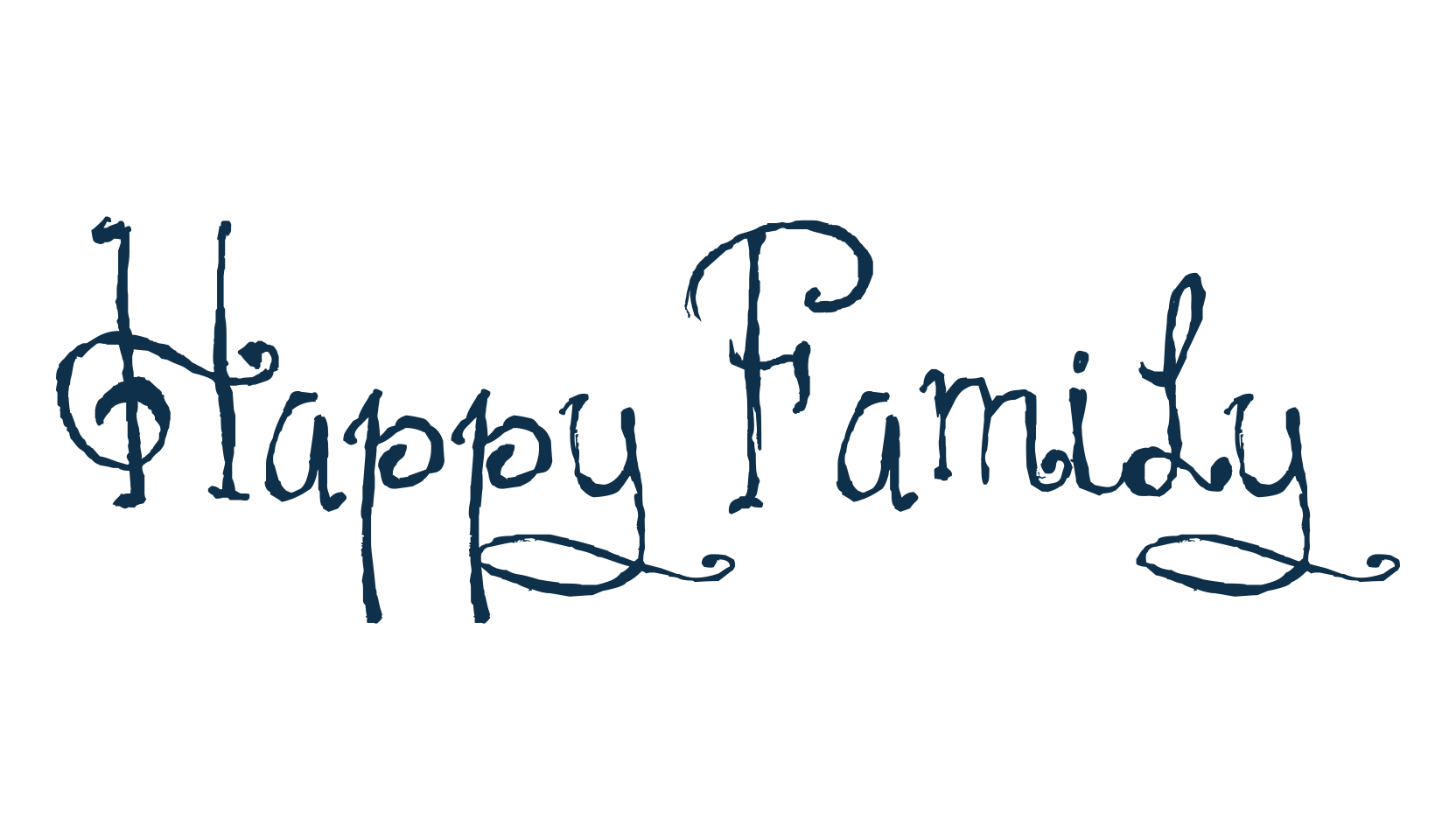 Happy Family (happy-family), fancy various decorative script calligraphy font preview