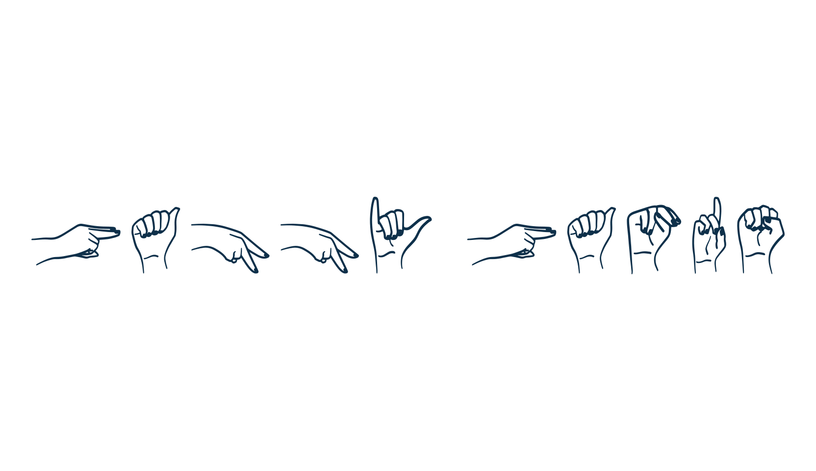 Happy Hands, display market font preview