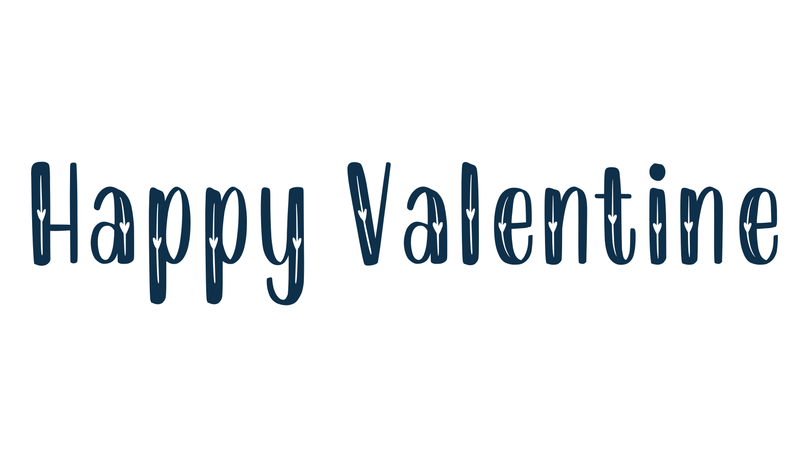 Happy Valentine (happy-valentine-5), fancy decorative font preview