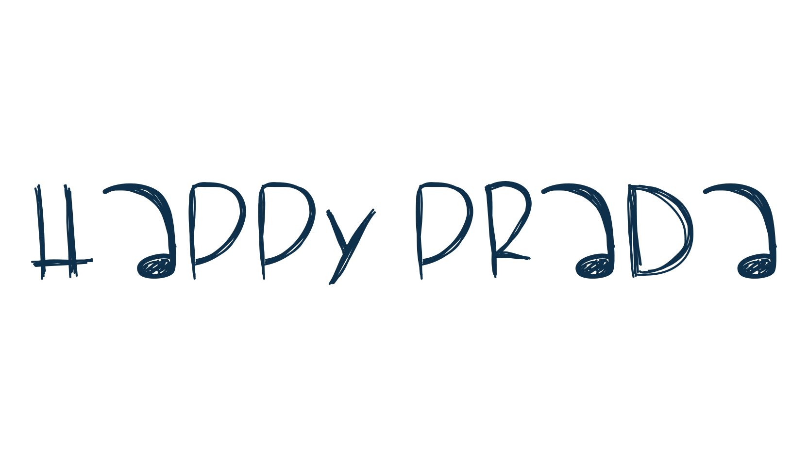 Happy Prada, display market font preview