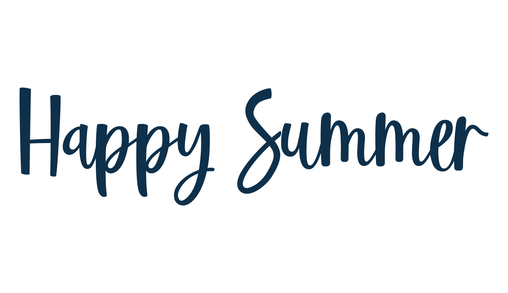 Happy Summer (happysummer), various font preview