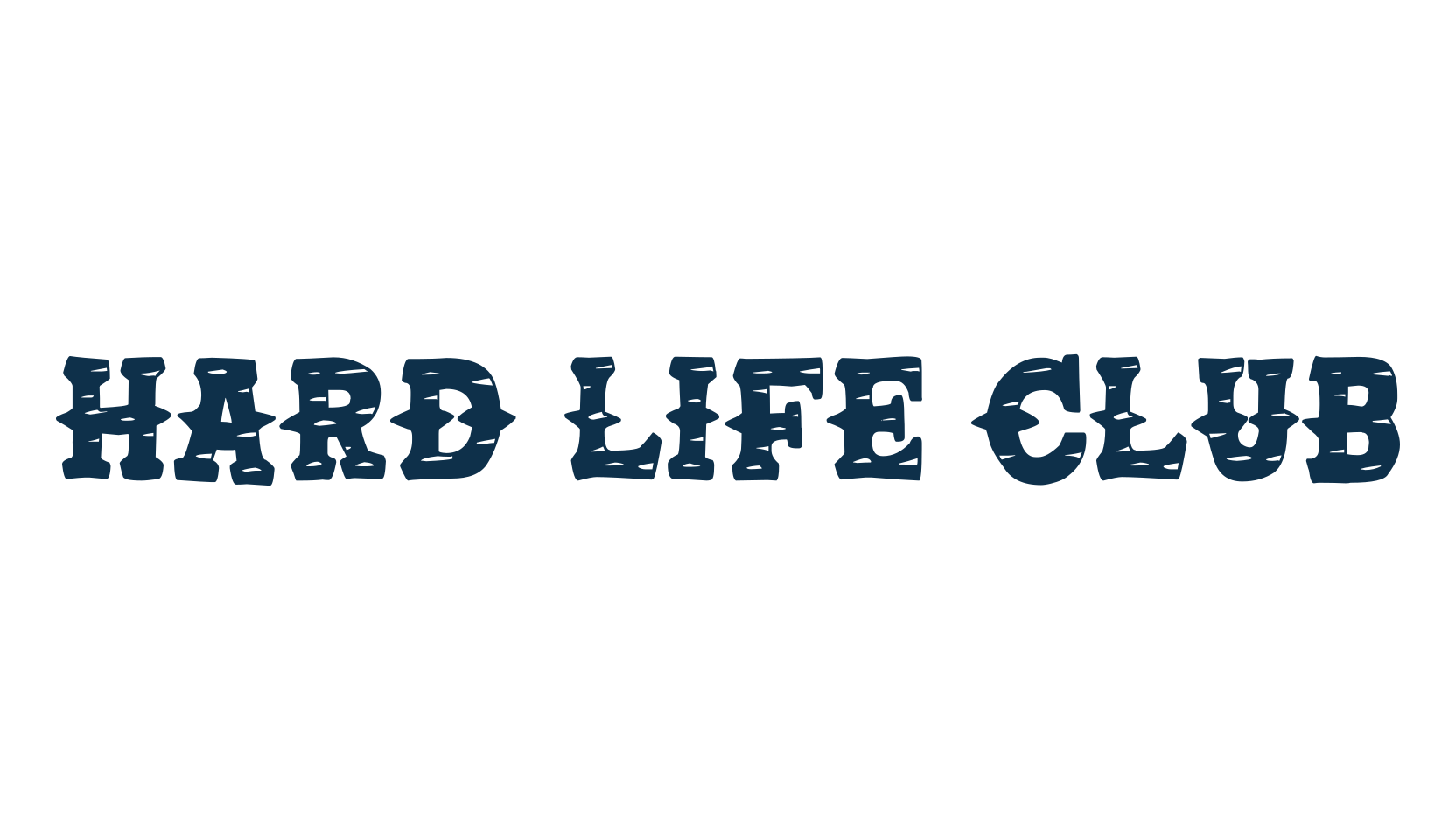 Hard Life Club, various font preview