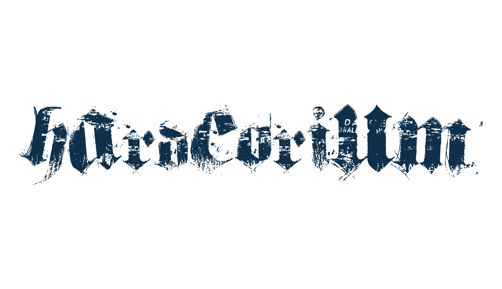Hardcorium, gothic modern font preview