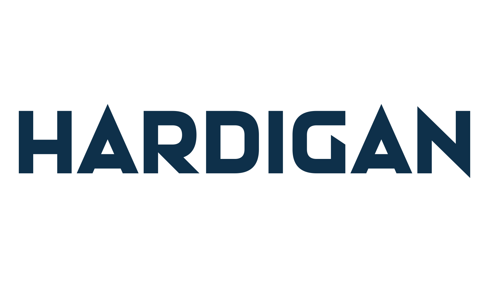 Hardigan, basic sans serif font preview
