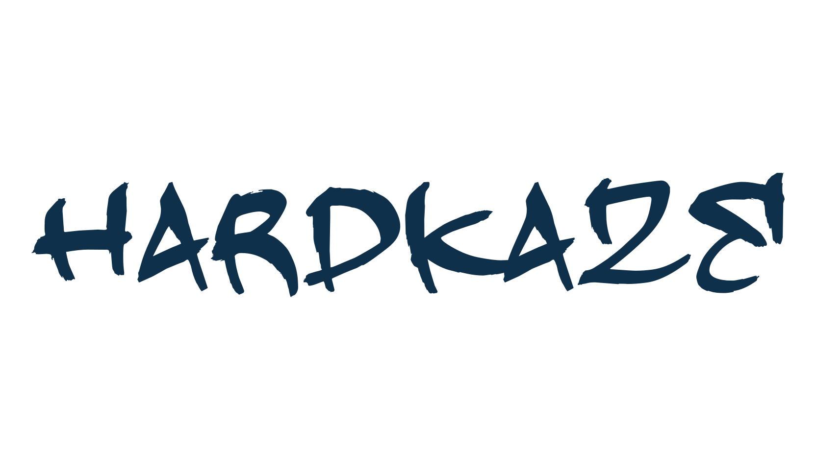 Hardkaze, graffiti font preview