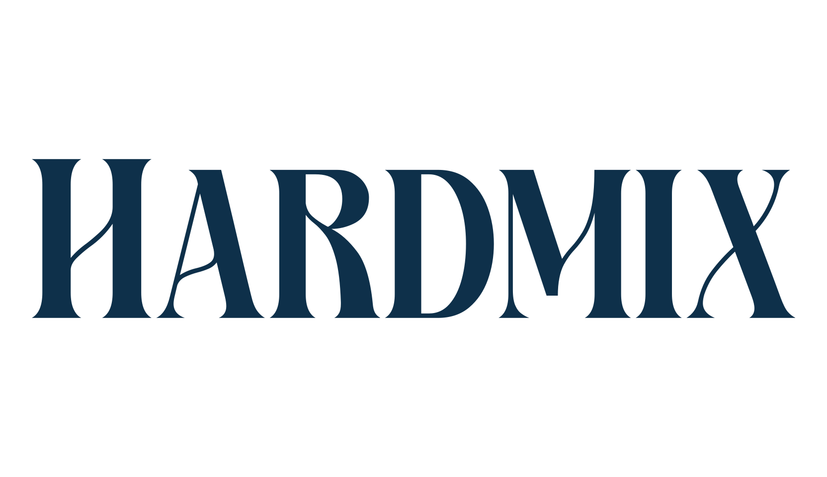 Hardmix, serif font preview