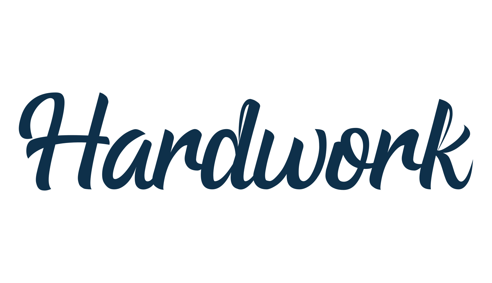 Hardwork (hardwork-2), fancy various decorative script calligraphy font preview