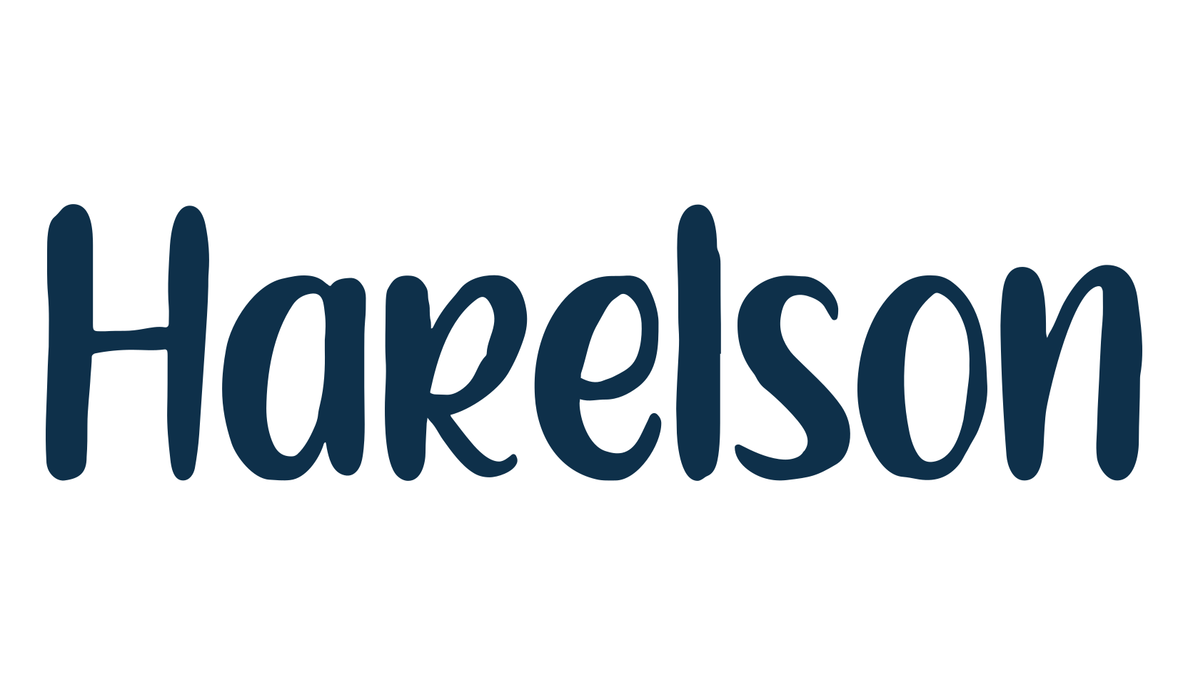 Harelson, display market font preview