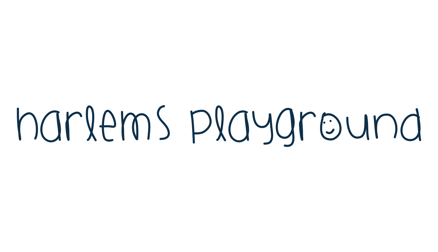 Harlems Playground, script handwritten fancy decorative calligraphy font preview