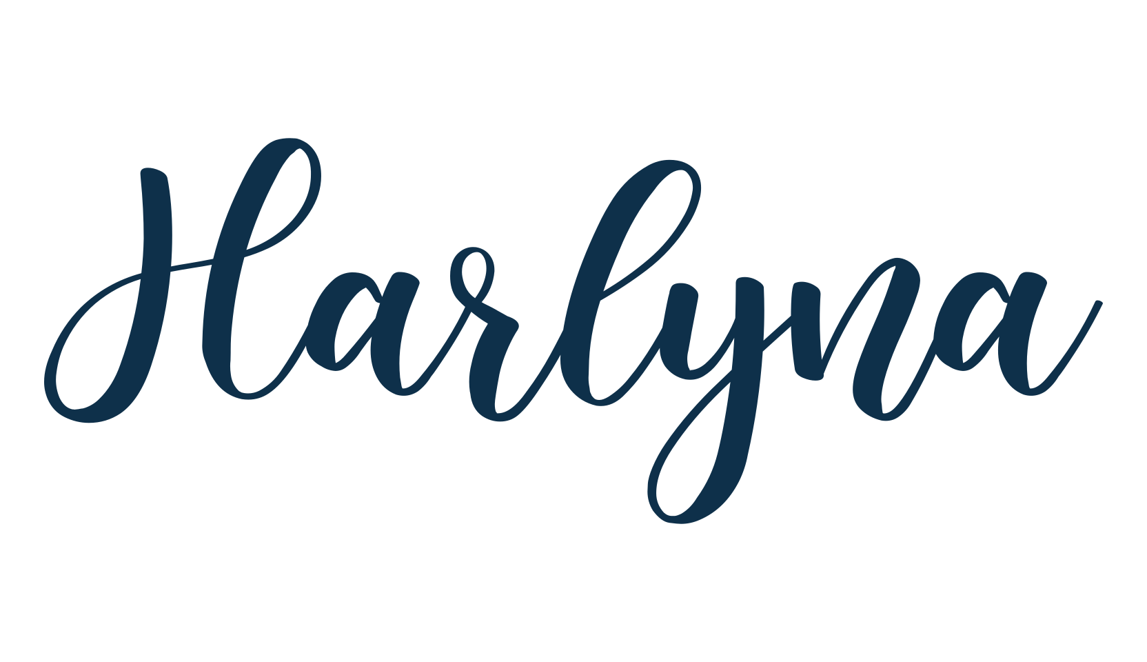 Harlyna, display market font preview