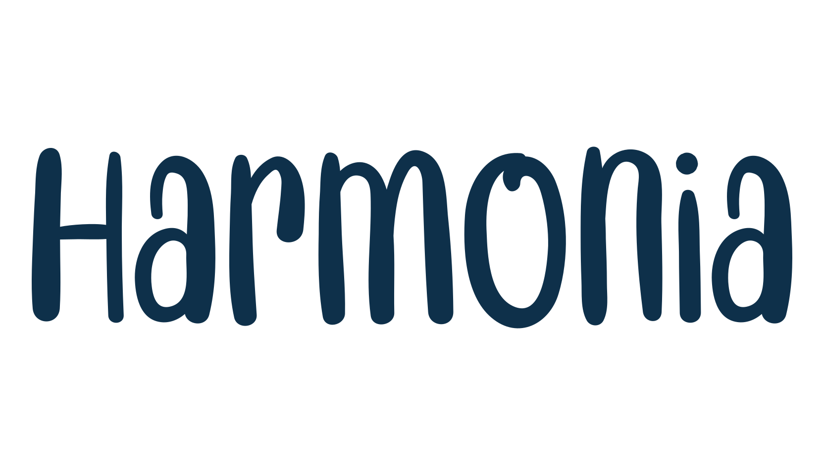 Harmonia, fancy decorative font preview