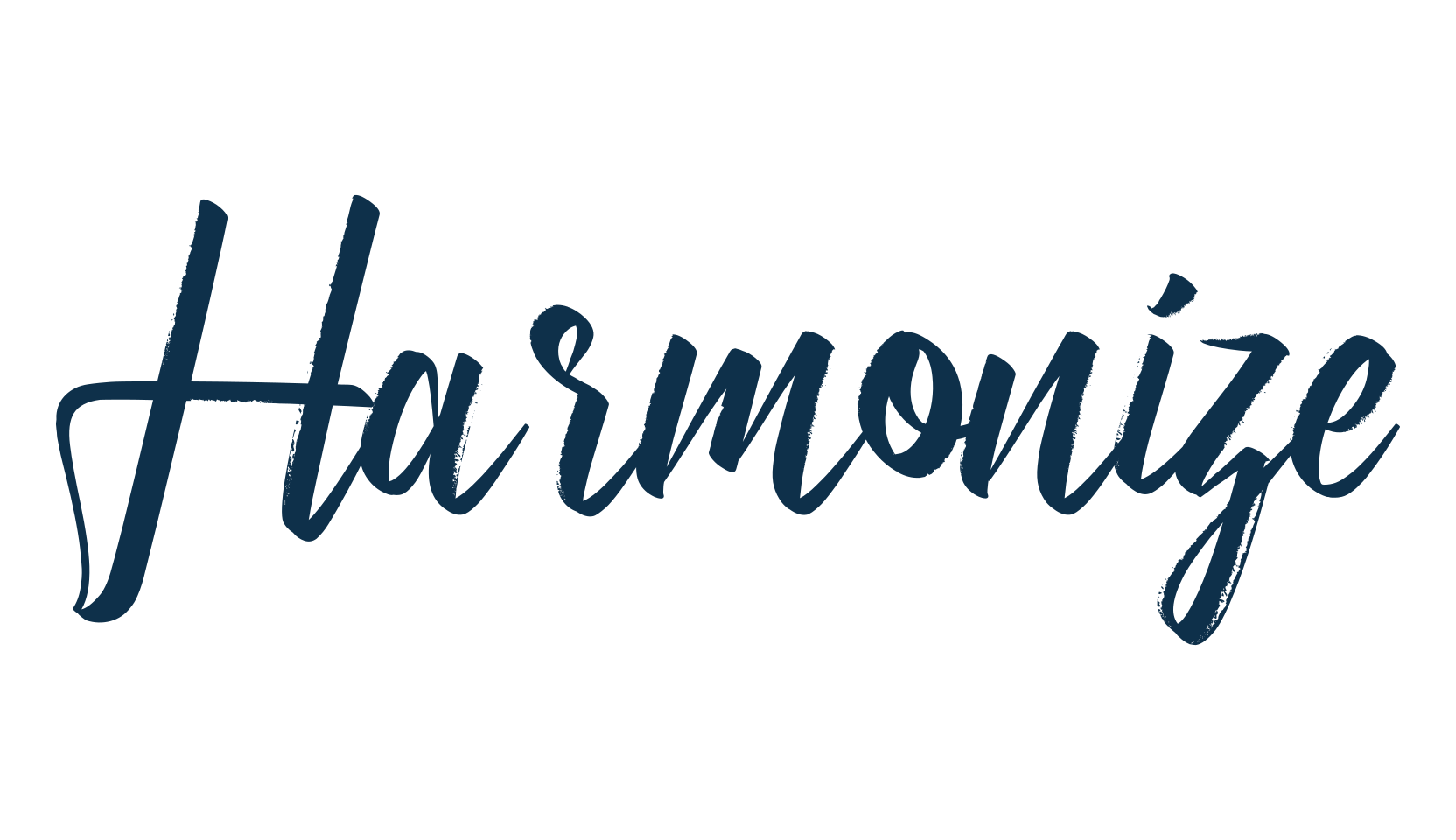 Harmonize, brush font preview