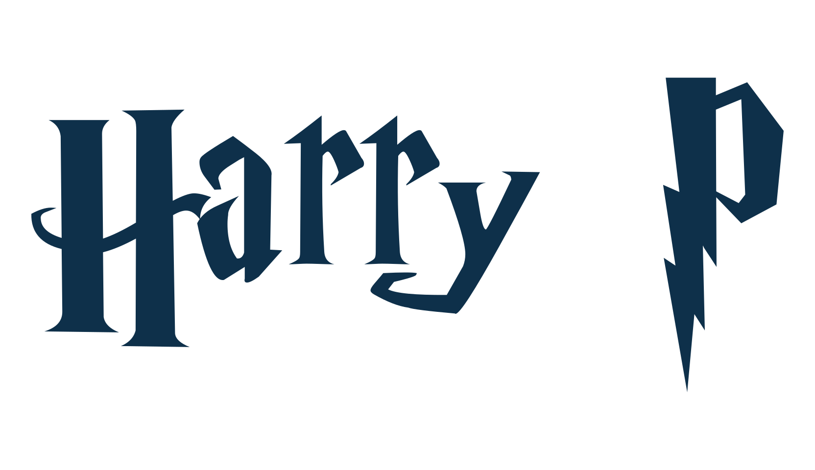 Harry P, various font preview