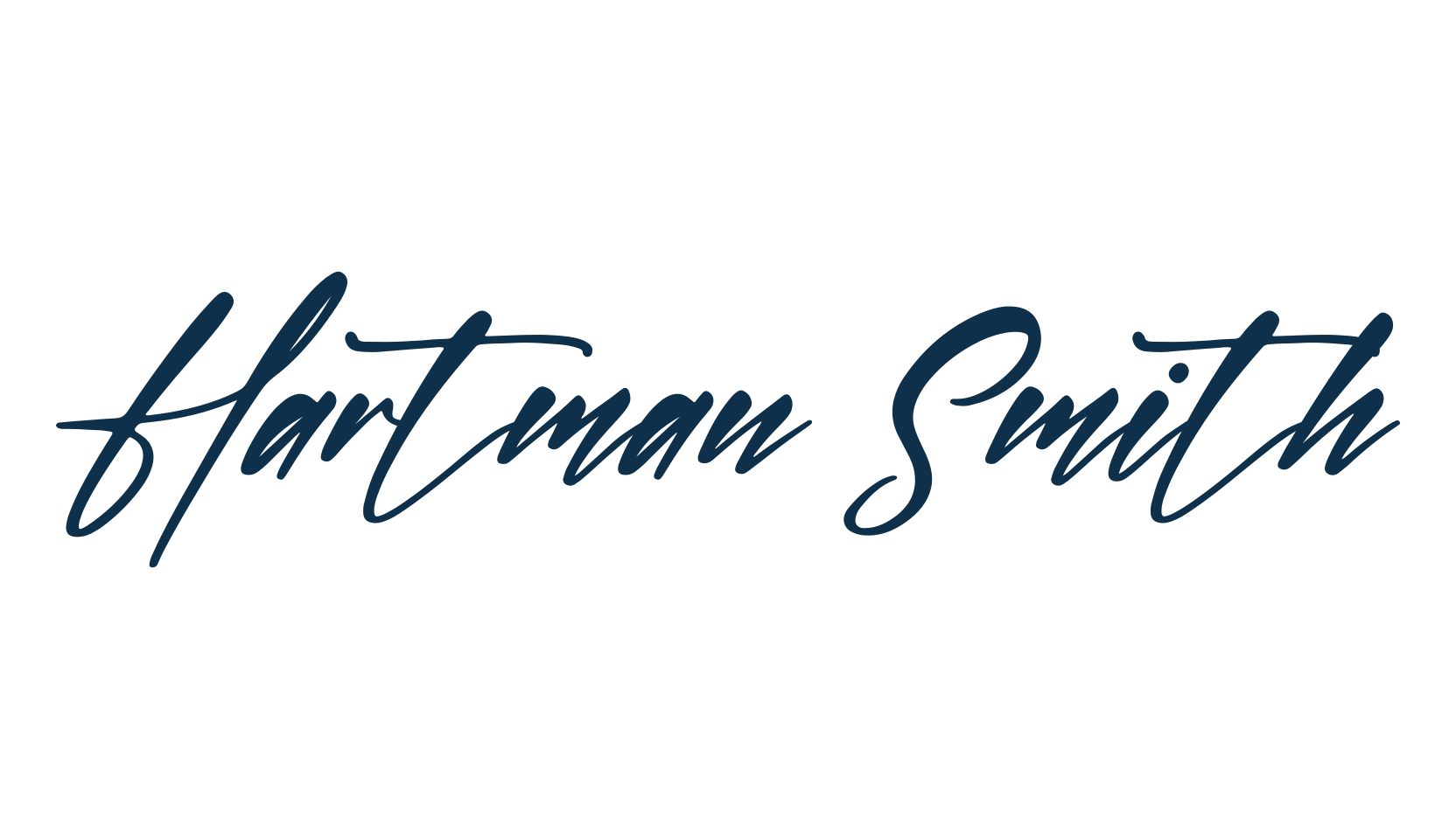 Hartman Smith, script calligraphy fancy decorative font preview