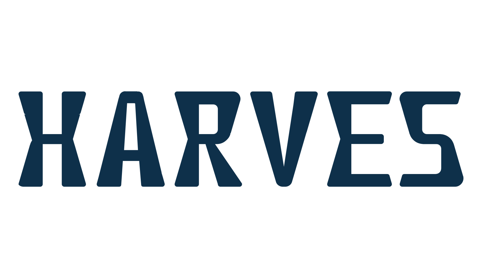 Harves, fancy various decorative font preview
