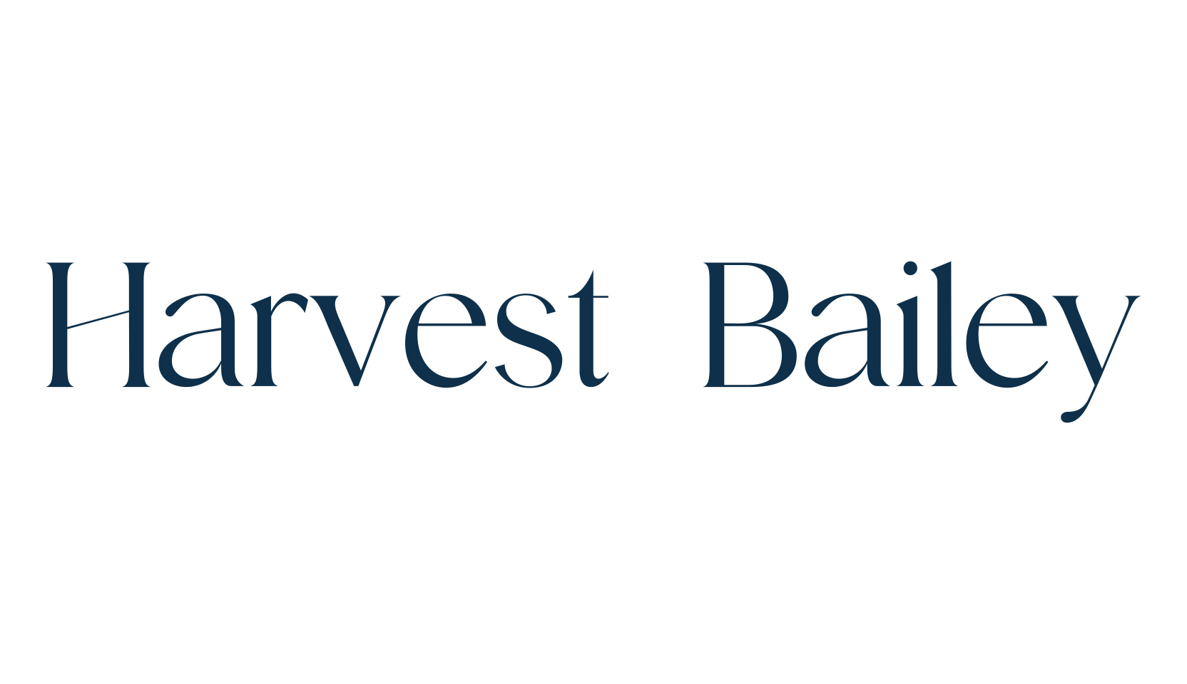 Harvest Bailey, basic serif font preview