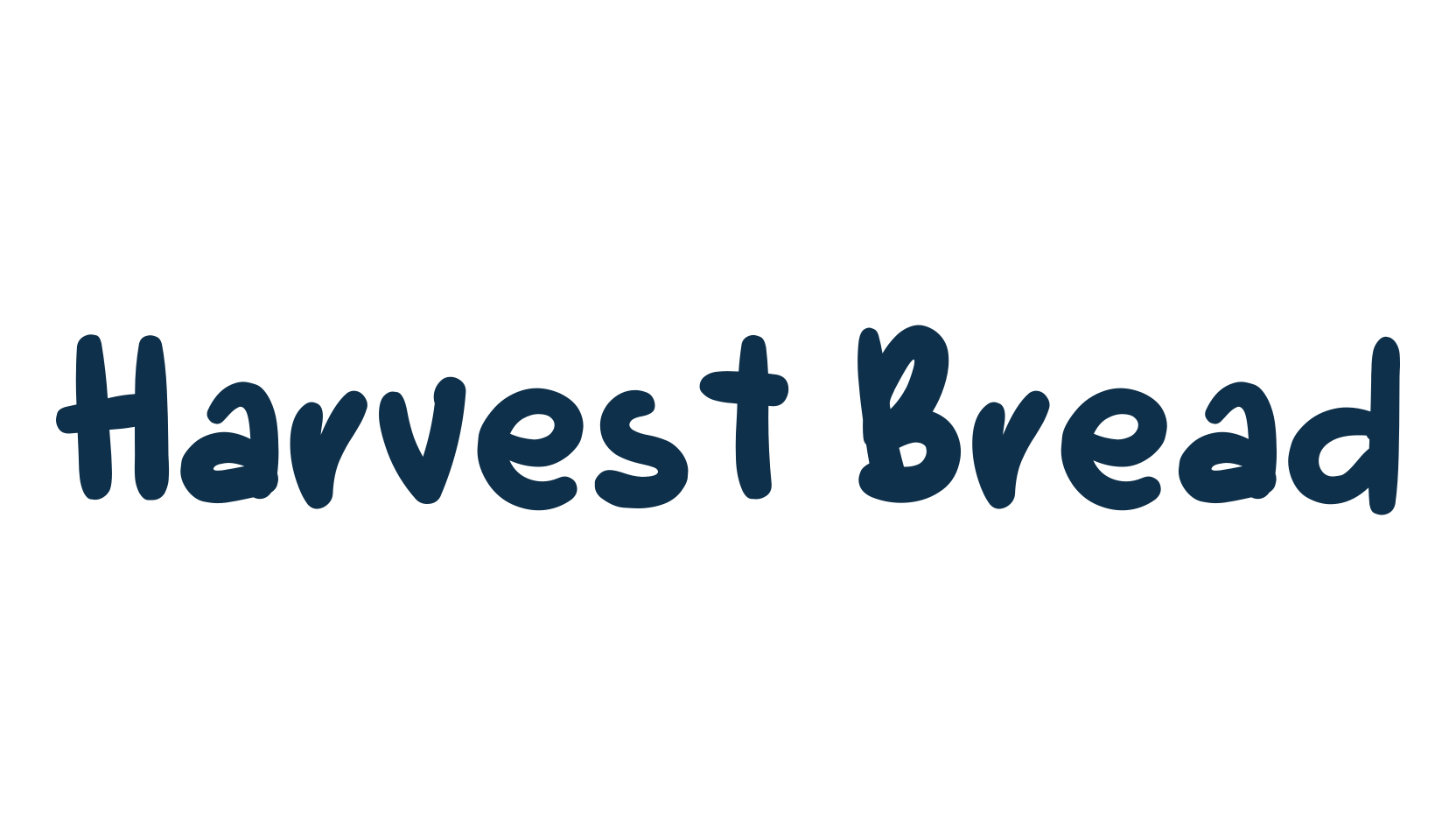 Harvest Bread, cartoon font preview