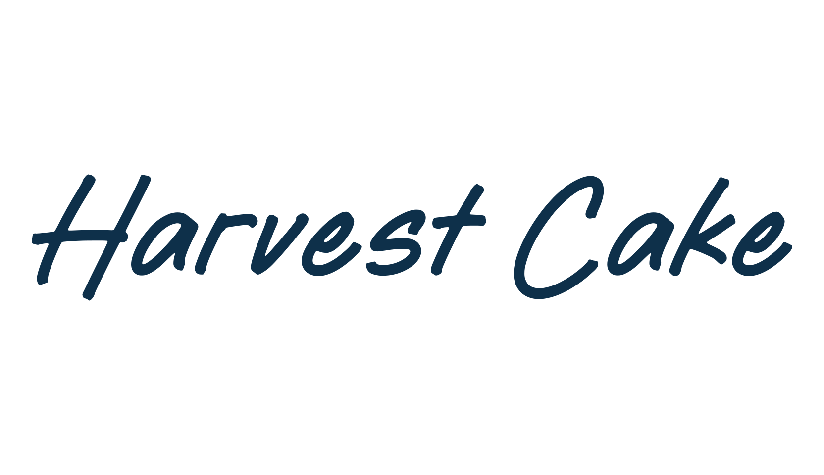 Harvest Cake, script handwritten fancy decorative calligraphy font preview