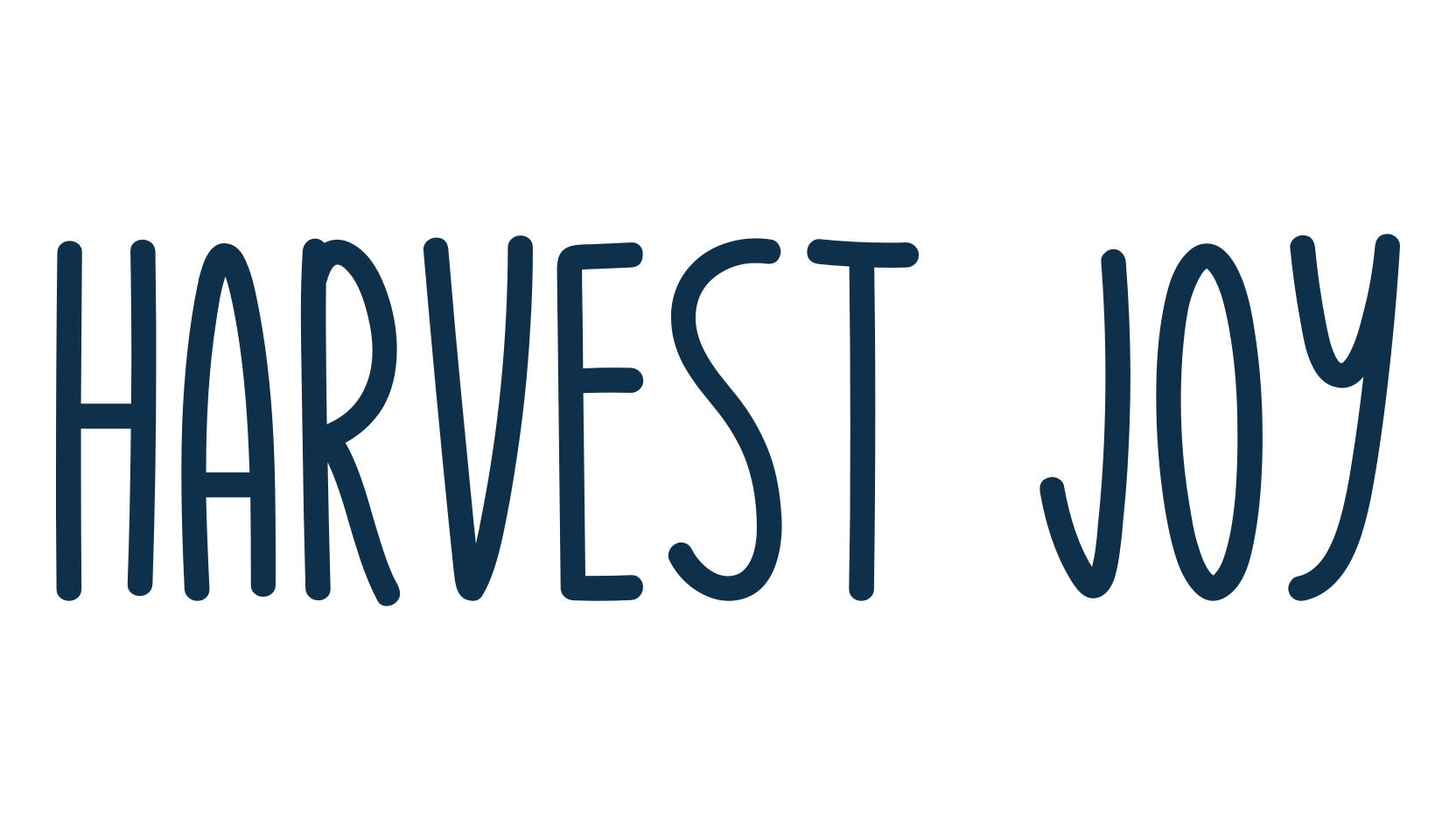Harvest Joy, script handwritten fancy decorative calligraphy font preview