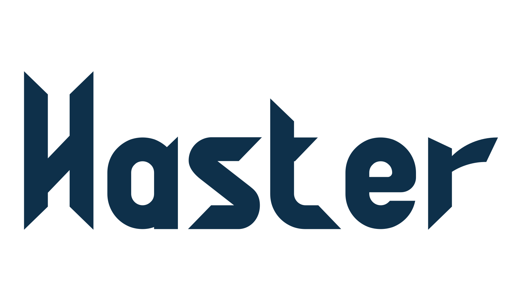 Haster, modern font preview