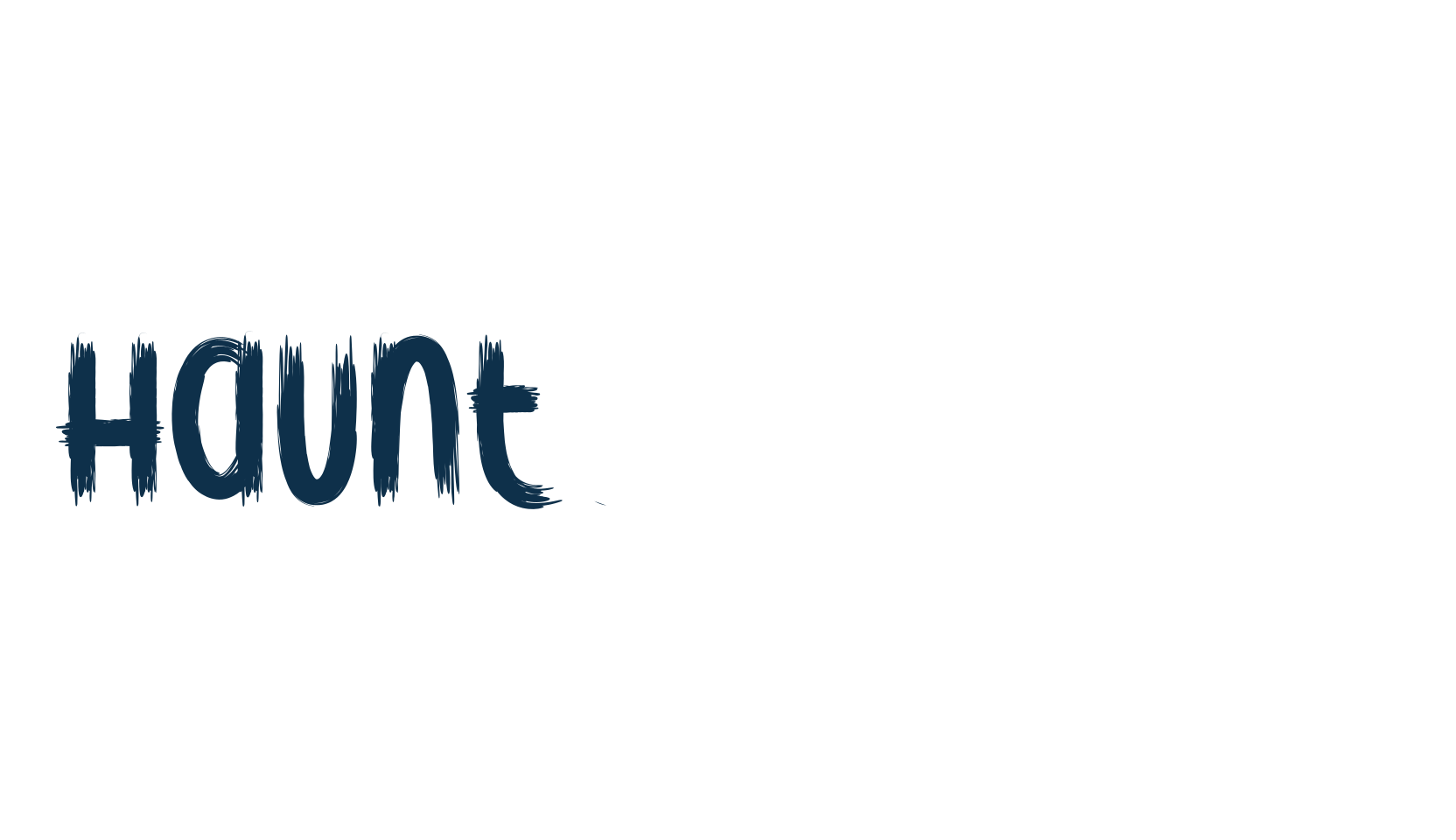 Haunted Garden, halloween font preview
