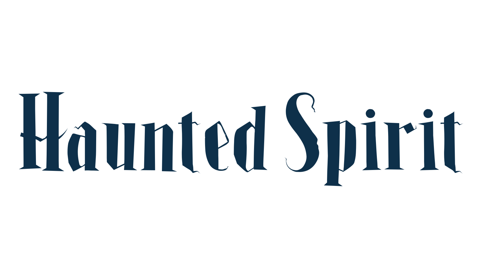 Haunted Spirit, fancy decorative font preview