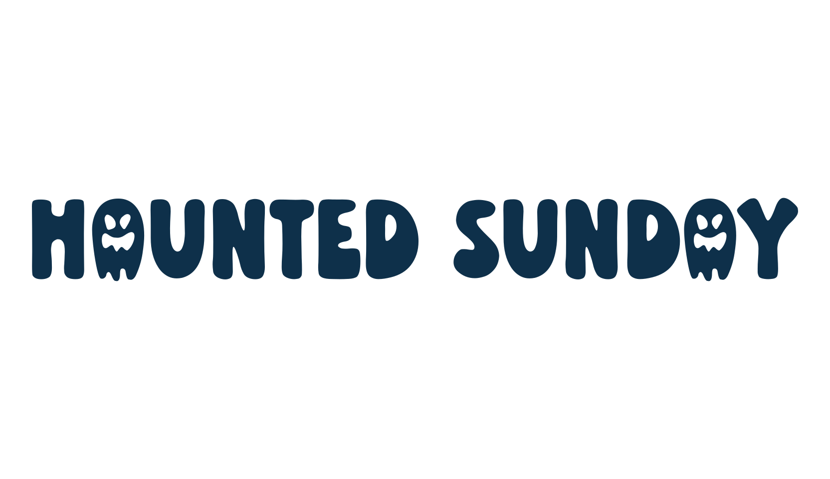 Haunted Sunday, fancy decorative font preview