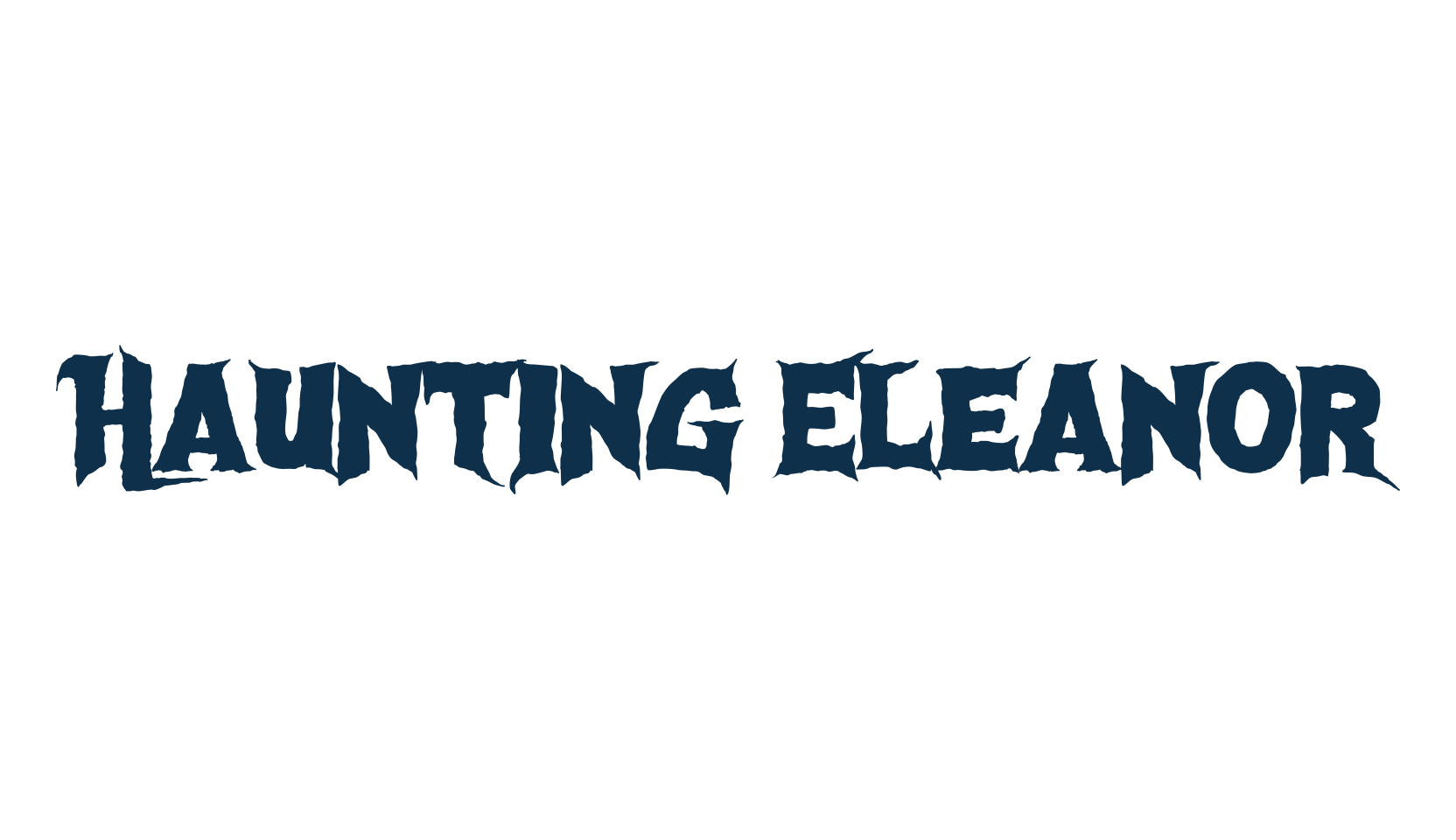 Haunting Eleanor, holiday halloween fancy decorative horror font preview