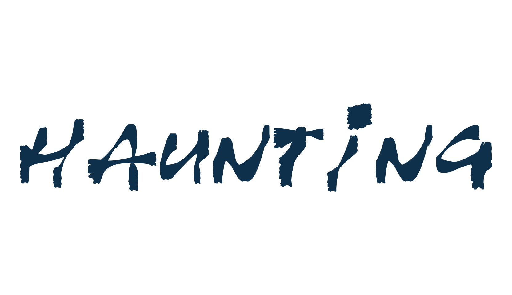 Haunting, holiday halloween fancy decorative horror font preview
