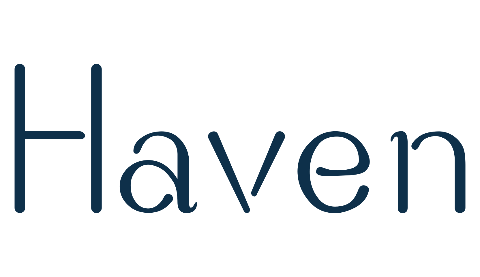 Haven, fancy various decorative font preview