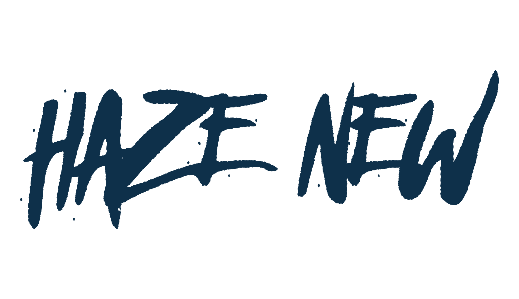 Haze New, script brush fancy decorative calligraphy font preview
