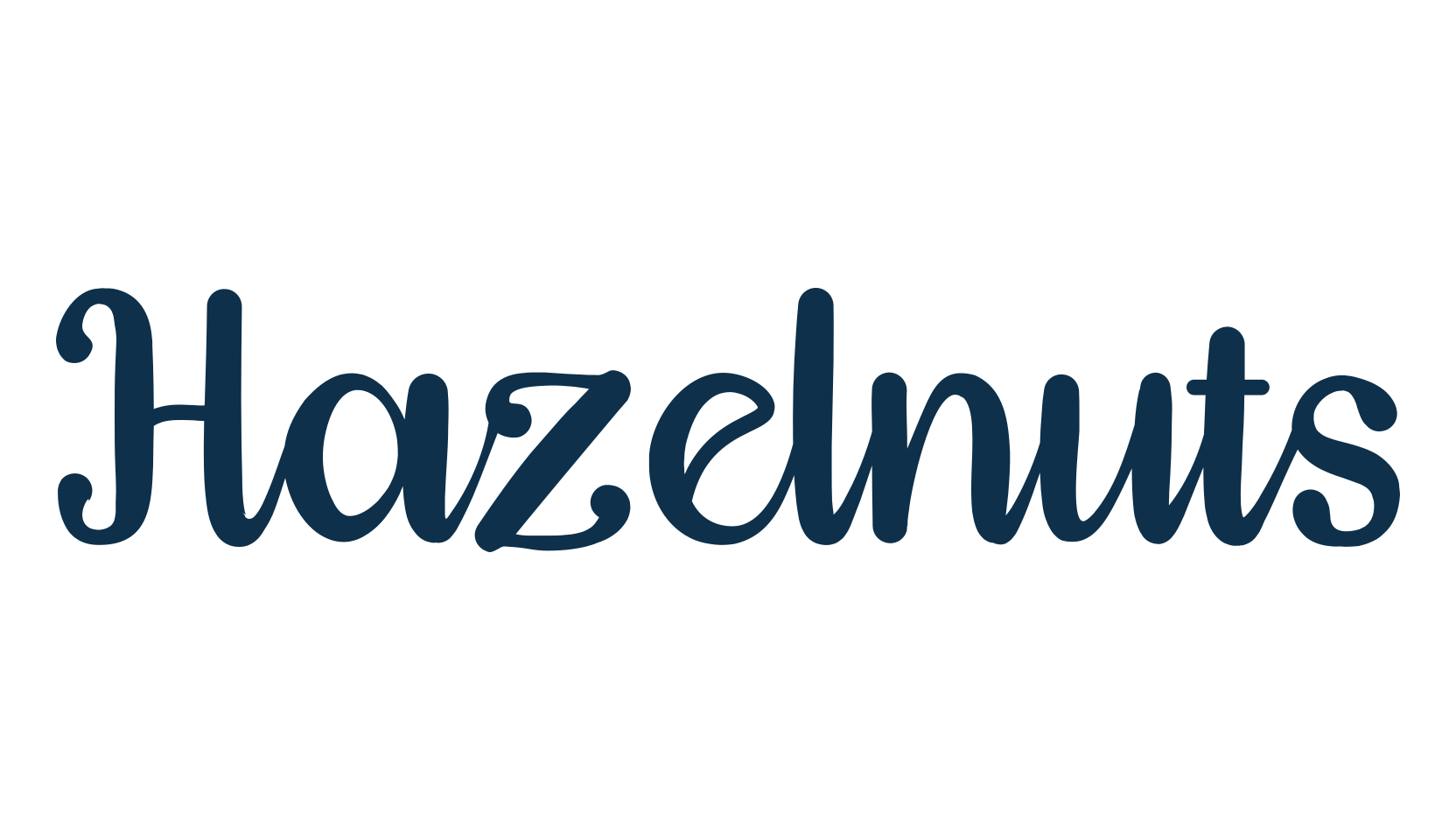 Hazelnuts, display market font preview